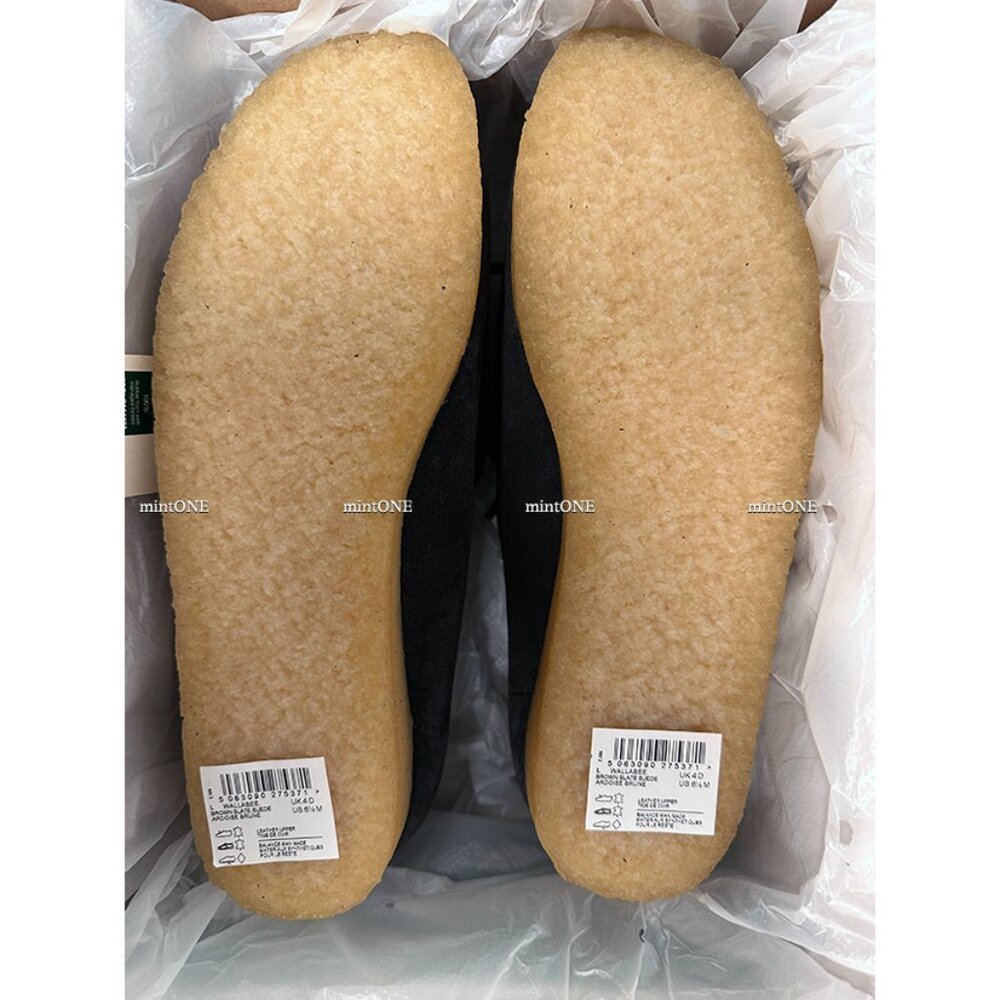 NEW Clarks Wallabee Brown Slate Suede - Picture 2 of 9